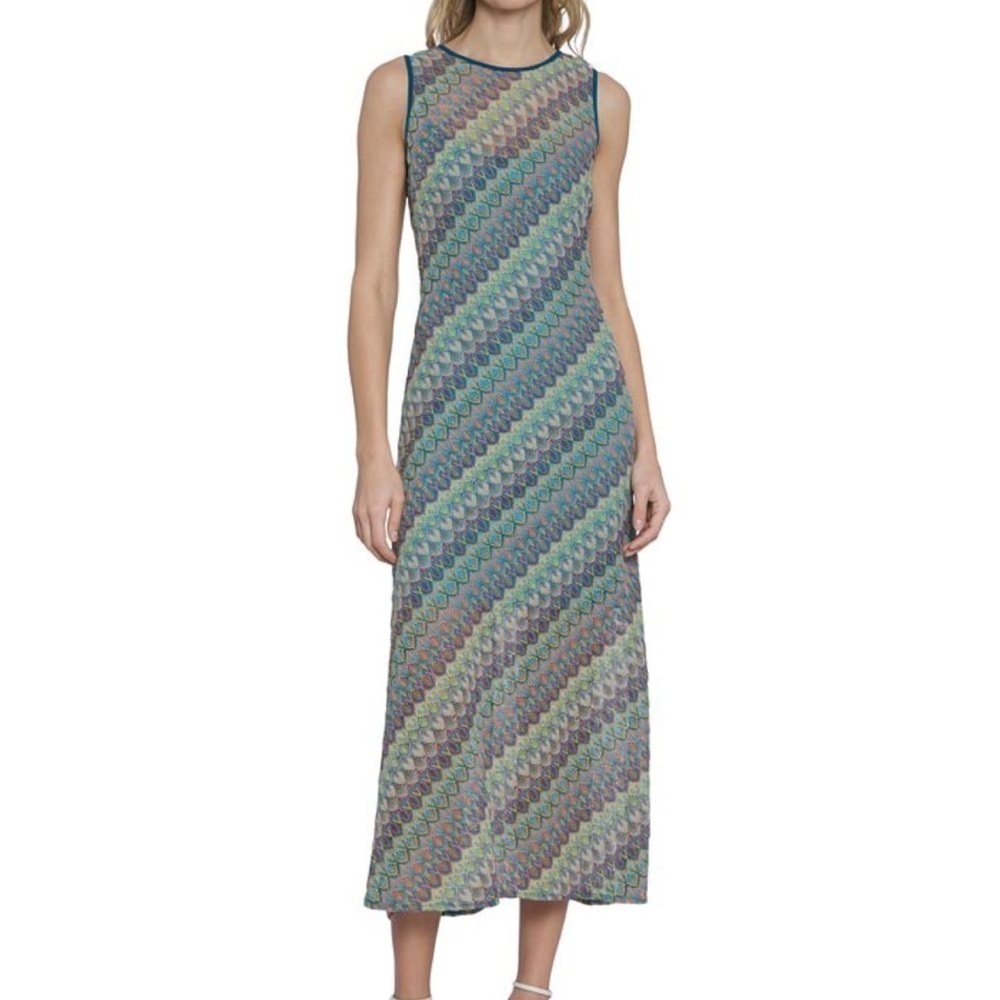 Donna Morgan Women's Sleeveless Crochet Maxi Dress Size 6